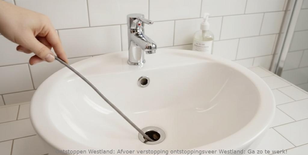Afvoer verstopping ontstoppingsveer Westland: Ga zo te werk!