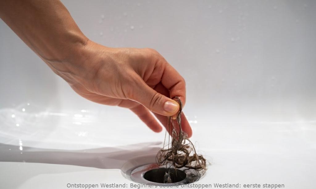 Beginners douche ontstoppen Westland: eerste stappen