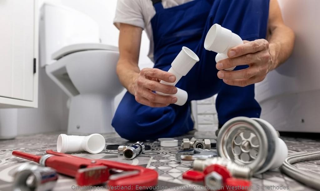 Eenvoudige wasbak ontstoppen Westland: 5 methodes