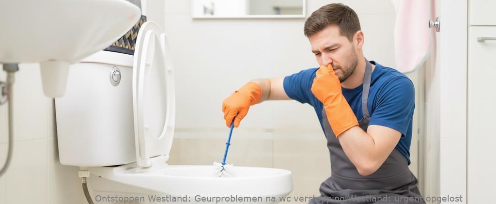 Geurproblemen na wc verstopping Westland: urgent opgelost