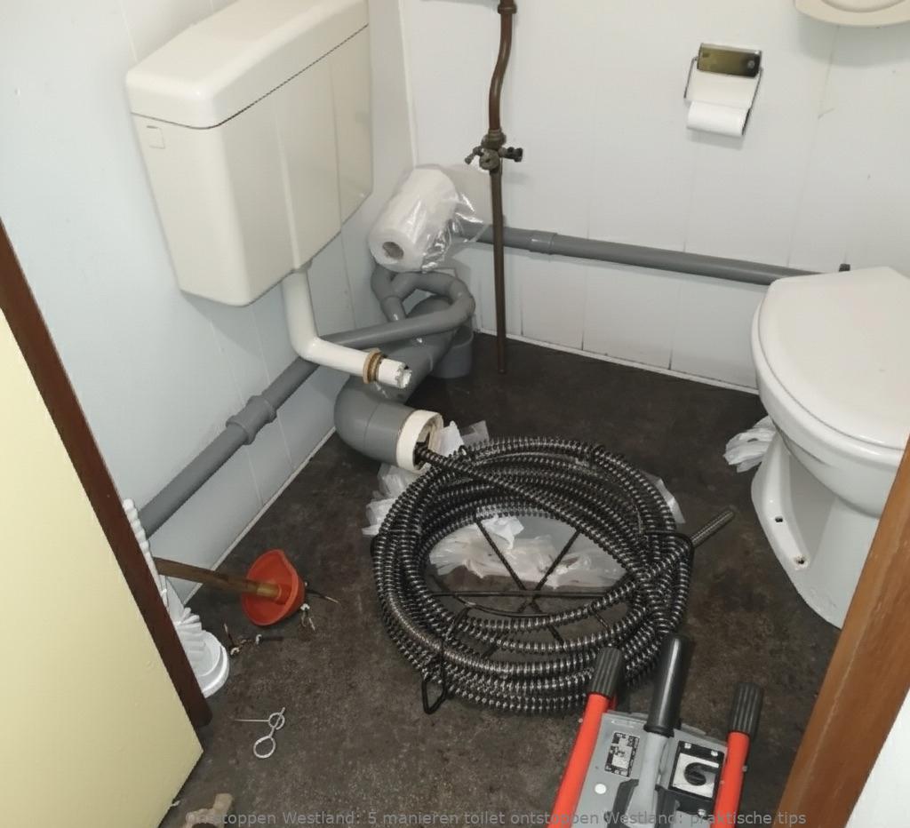 5 manieren toilet ontstoppen Westland: praktische tips