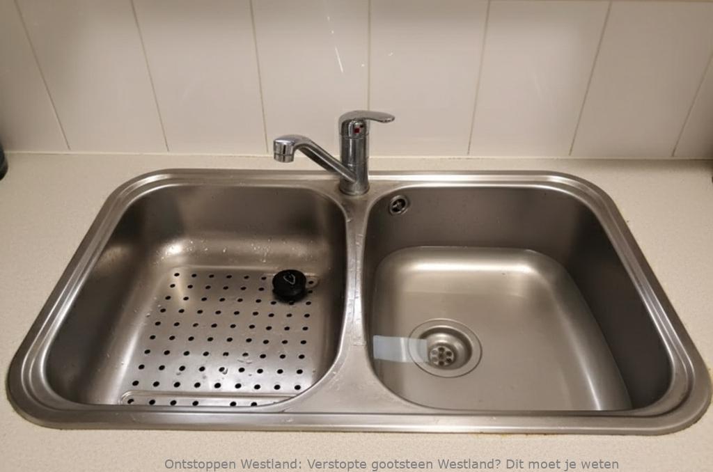 Verstopte gootsteen Westland? Dit moet je weten