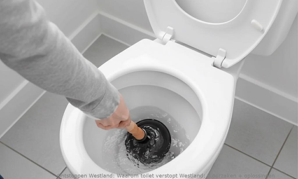 Waarom toilet verstopt Westland: 7 oorzaken + oplossingen
