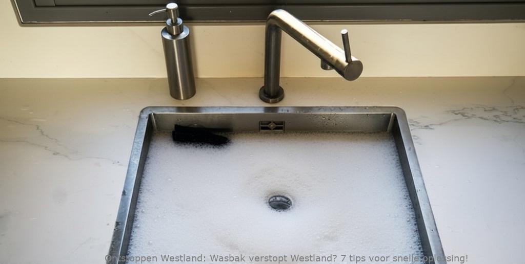 Wasbak verstopt Westland? 7 tips voor snelle oplossing!