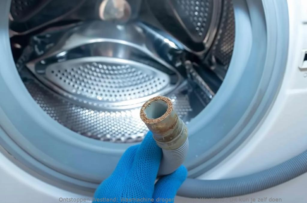 Wasmachine droger verstopt Westland? Dit kun je zelf doen